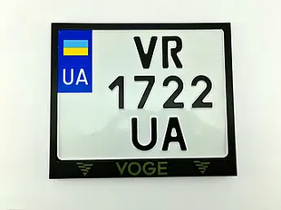 Металева Рамка для мотономера Voge Чорна 2 4056984506945 фото